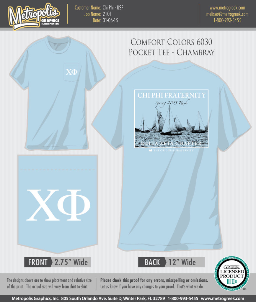 Rush Chi Phi Shirt